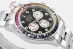 Rolex Daytona 116599RBOW ZF 1:1 Best Edition SS 40mm Rainbow Bezel SS Bracelet SH4130