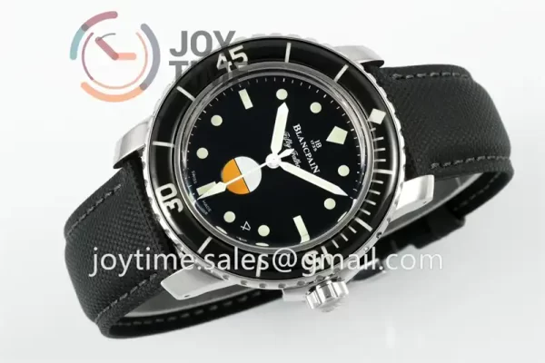 Blancpain Fifty Fathoms ZF 1:1 Best Edition SS Case Sail-canvas Strap A2836