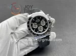 Rolex Daytona 126519 QF 1:1 Best Edition SS 40mm Ceramic Bezel Rubber Strap SA4131 Tungsten Heavy Version