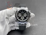 Rolex Daytona 126519 QF 1:1 Best Edition SS 40mm Ceramic Bezel Rubber Strap SA4131 Tungsten Heavy Version