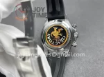 Rolex Daytona 126519 QF 1:1 Best Edition SS 40mm Ceramic Bezel Rubber Strap SA4131 Tungsten Heavy Version