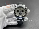 Rolex Daytona 116519 VS 1:1 Best Edition SS 40mm Ceramic Bezel Rubber Strap DD4130