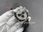 Rolex Daytona 116519 VS 1:1 Best Edition SS 40mm Ceramic Bezel Rubber Strap DD4130