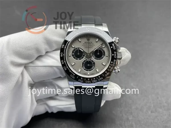 Rolex Daytona 116519 VS 1:1 Best Edition SS 40mm Ceramic Bezel Rubber Strap DD4130