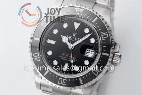 Rolex Sea Dweller 126600 True Drain Valve  Clean 1:1 Best Edition SS 43mm Ceramic Bezel SS Bracelet SH3235