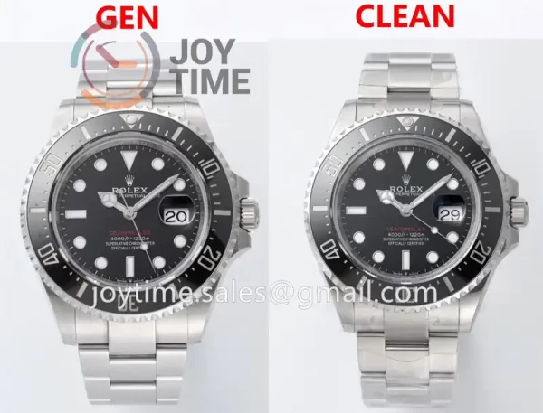 Rolex Sea Dweller 126600 True Drain Valve  Clean 1:1 Best Edition SS 43mm Ceramic Bezel SS Bracelet SH3235