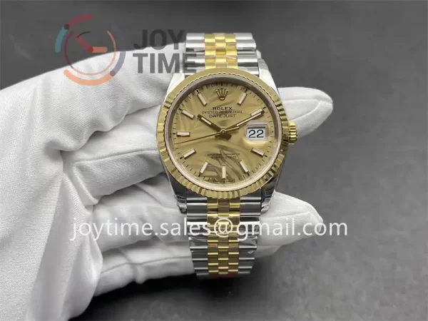 Rolex DateJust VSF 1:1 Best Edition SS 36mm YG Bezel SS/YG Bracelet VS3235