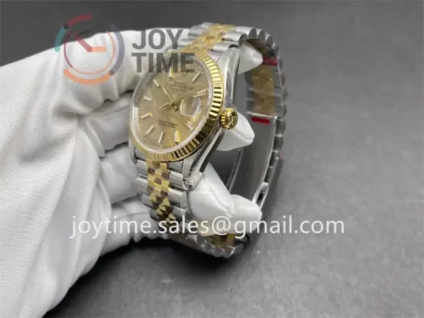 Rolex DateJust VSF 1:1 Best Edition SS 36mm YG Bezel SS/YG Bracelet VS3235