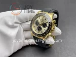 Rolex Daytona 126518 VSF 1:1 Best Edition YG 40mm Ceramic Bezel Rubber Strap DD4130