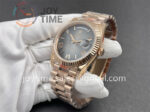 Rolex Day Date 228235 BPF 1:1 Best Edition RG 40mm RG Bracelet A2836 (Tungsten heavy version)