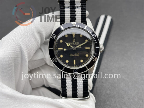 Rolex 1970’s Vintage Submariner Best Edition SS 40mm Nylon Strap  A2824