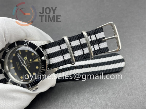 Rolex 1970’s Vintage Submariner Best Edition SS 40mm Nylon Strap  A2824