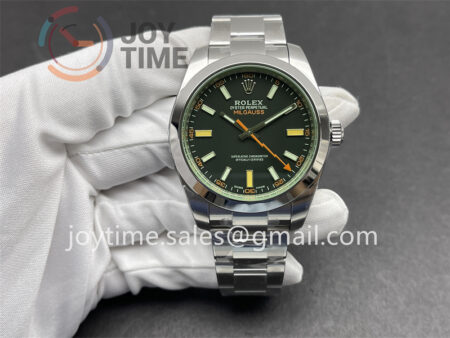 Rolex Milgauss 116400 VSF 1:1 Best Edition SS 40mm SS Bracelet VS3131