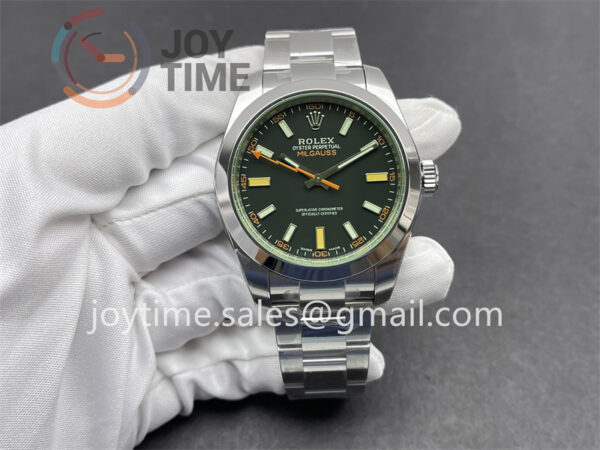 Rolex Milgauss 116400 VSF 1:1 Best Edition SS 40mm SS Bracelet VS3131