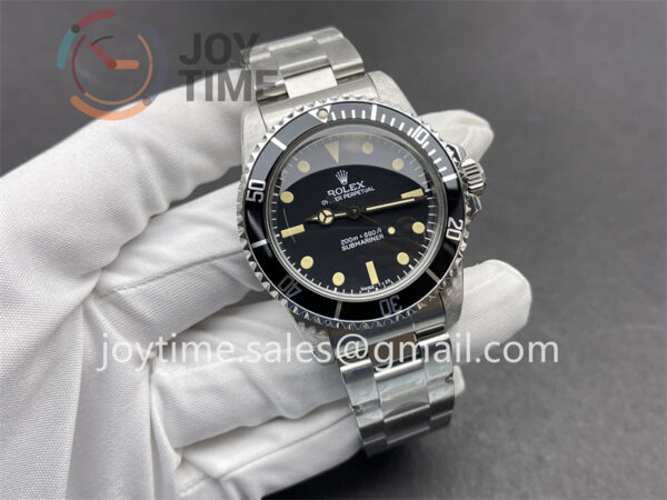 Rolex 1970’s Vintage 1680 No Date Submariner JKF Best Edition SS Bracelet A2836