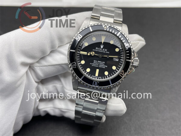 Rolex 1970’s Vintage Sea Dweller JKF Best Edition SS Bracelet A2836