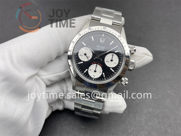 Rolex 1970’s Vintage Daytona 6263 JKF Best Edition SS Bracelet  A7750