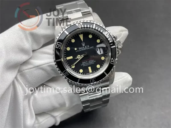 Rolex 1970’s Vintage 1680 Submariner JKF Best Edition SS Bracelet A2836