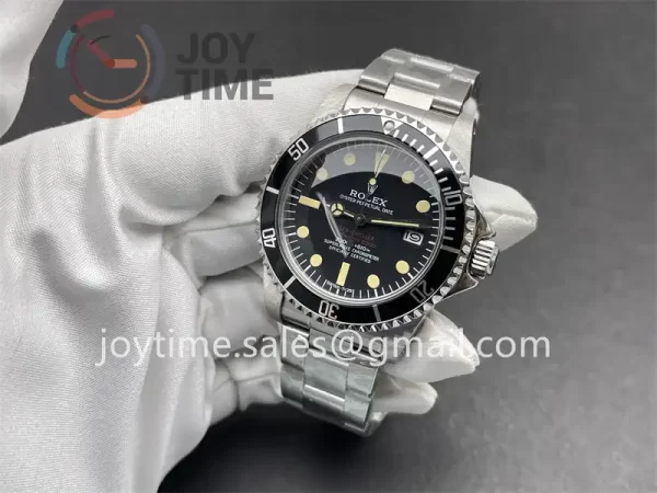 Rolex 1970’s Vintage Sea Dweller JKF Best Edition SS Bracelet A2836