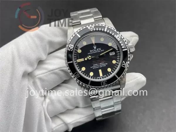 Rolex 1970’s Vintage Sea Dweller JKF Best Edition SS Bracelet A2836