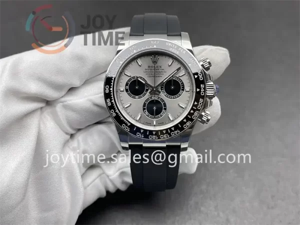 Rolex Daytona 126519 VSF 1:1 Best Edition SS 40mm Ceramic Bezel Rubber Strap DD4131