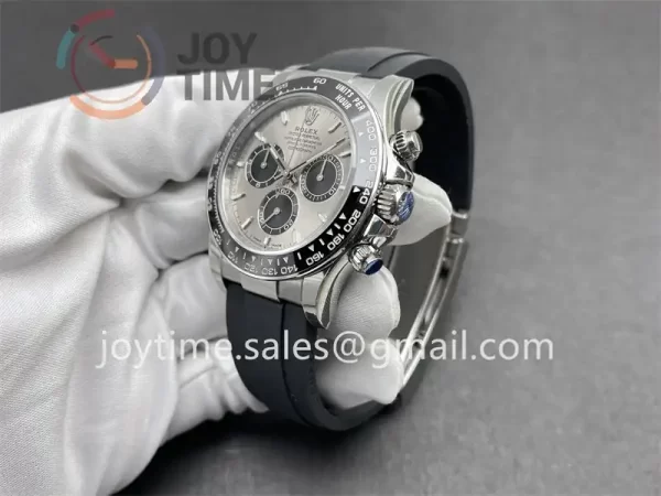 Rolex Daytona 126519 VSF 1:1 Best Edition SS 40mm Ceramic Bezel Rubber Strap DD4131