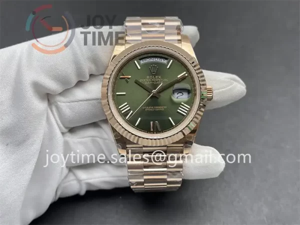 Rolex Day Date 228235 BPF 1:1 Best Edition RG 40mm RG Bracelet A2836