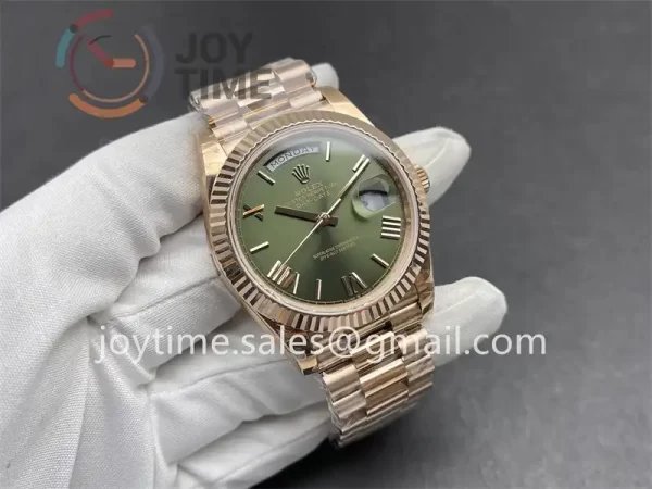 Rolex Day Date 228235 BPF 1:1 Best Edition RG 40mm RG Bracelet A2836