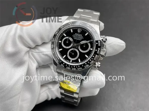 Rolex Daytona 126500 VSF 1:1 Best Edition SS 40mm Ceramic Bezel SS Bracelet DD4131 V2