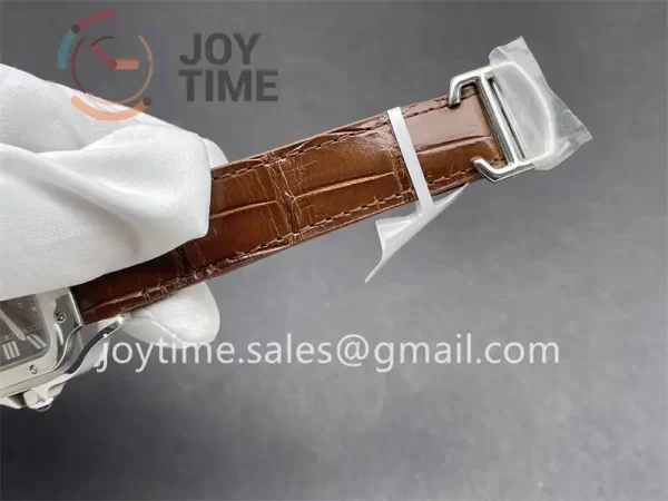 Cartier Santos de Cartier AF 1:1 Best Edition SS 40mm Leather Strap  Miyota9015