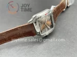 Cartier Santos de Cartier AF 1:1 Best Edition SS 40mm Leather Strap  Miyota9015