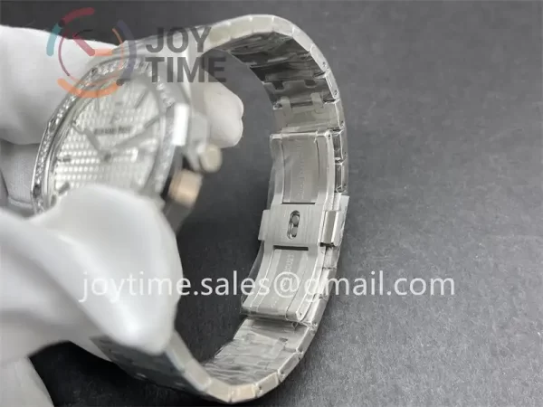 Audemars Piguet Royal Oak 67651 Frosted 33mm V7F 1:1 Best Edition SS Case Diamond Bezel SS Bracelet Quartz