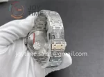 Audemars Piguet Royal Oak 67651 Frosted 33mm V7F 1:1 Best Edition SS Case Diamond Bezel SS Bracelet Quartz