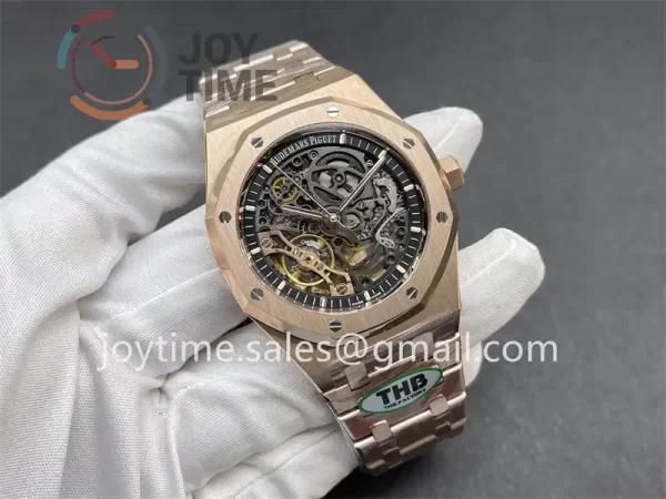 Audemars Piguet Royal Oak15407  41mm THB 1:1 Best Edition RG Case RG Bracelet Super Clone A3132