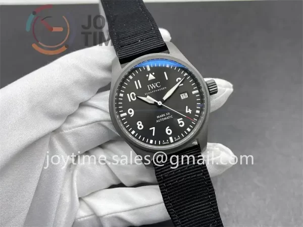 IWC Pilot Mark XX IW328207 V7F Best Edition Titanium 40mm Nylon Strap A32111