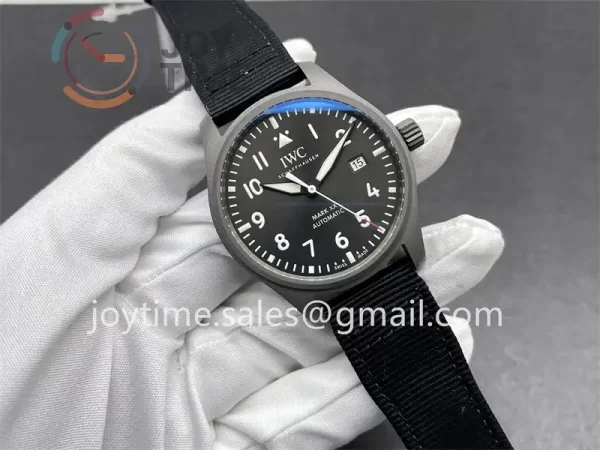 IWC Pilot Mark XX IW328207 V7F Best Edition Titanium 40mm Nylon Strap A32111