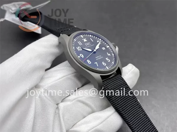 IWC Pilot Mark XX IW328207 V7F Best Edition Titanium 40mm Nylon Strap A32111