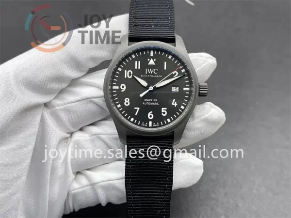 IWC Pilot Mark XX IW328207 V7F Best Edition Titanium 40mm Nylon Strap A32111