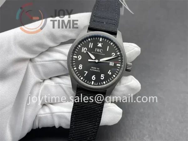 IWC Pilot Mark XX IW328207 V7F Best Edition Titanium 40mm Nylon Strap A32111