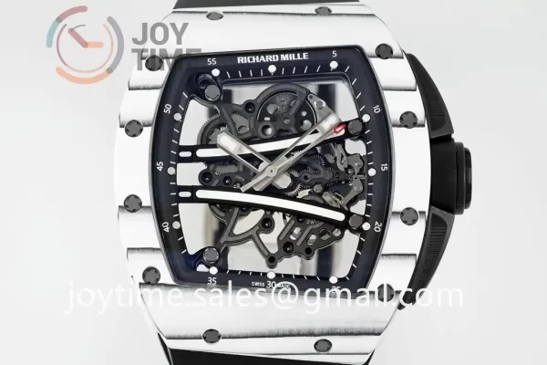 Richard Mille RM061 ZF 1:1 Best Edition Carbotech  Rubber Strap Super Clone RMUL2