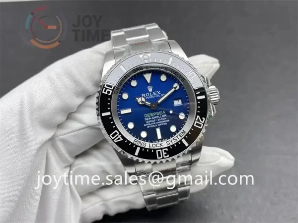 Rolex Sea Dweller 'D-Blue' 126660 GMF1:1 Best Edition SS 44mm Ceramic Bezel SS Bracelet SH3235