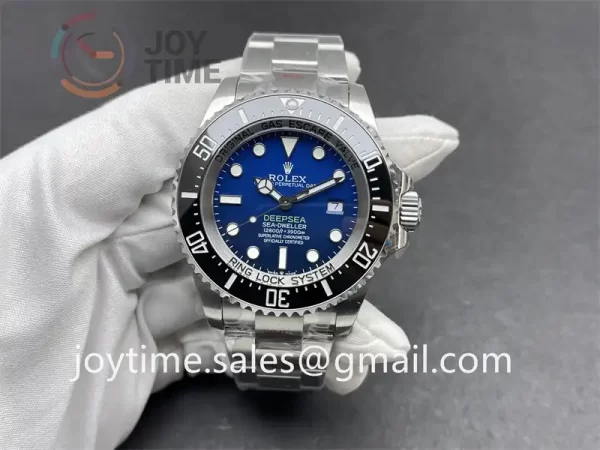 Rolex Sea Dweller 'D-Blue' 126660 GMF1:1 Best Edition SS 44mm Ceramic Bezel SS Bracelet SH3235