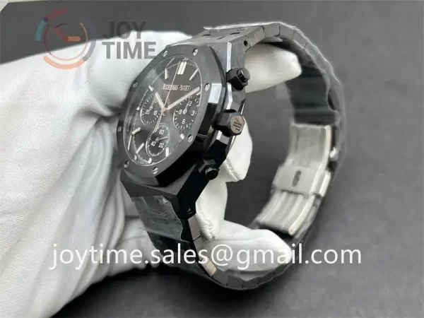 Audemars Piguet Royal Chrono 26240 APS 1:1 Best Edition 41mm  Black Ceramic Case&Bracelet Super Clone SA4401 Super Clone