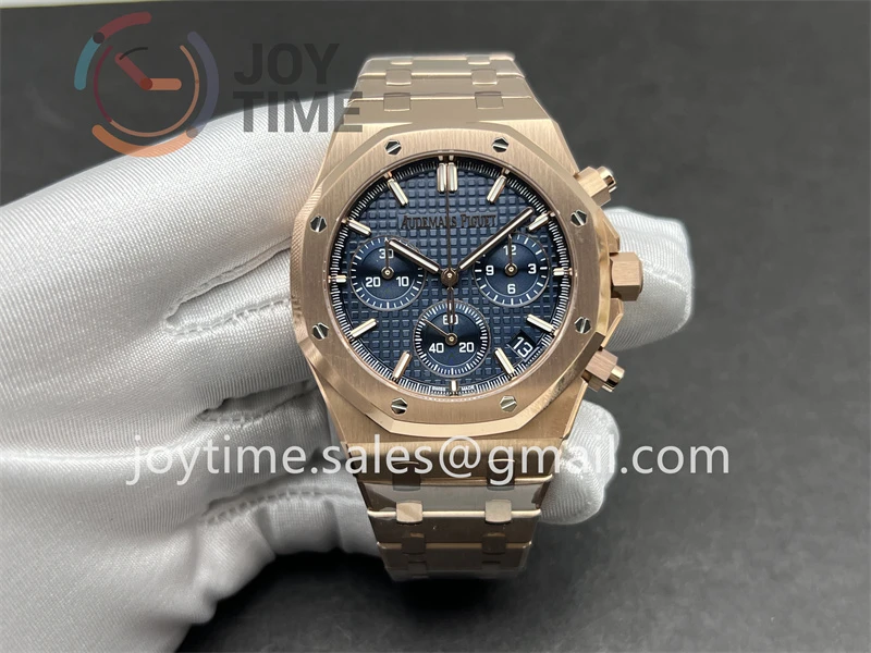 Audemars Piguet Royal Chrono 26240 APS 1:1 Best Edition 41mm  RG Case&Bracelet Super Clone SA4401 Super Clone