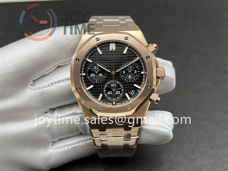 Audemars Piguet Royal Chrono 26240 APS 1:1 Best Edition 41mm  RG Case&Bracelet Super Clone SA4401 Super Clone