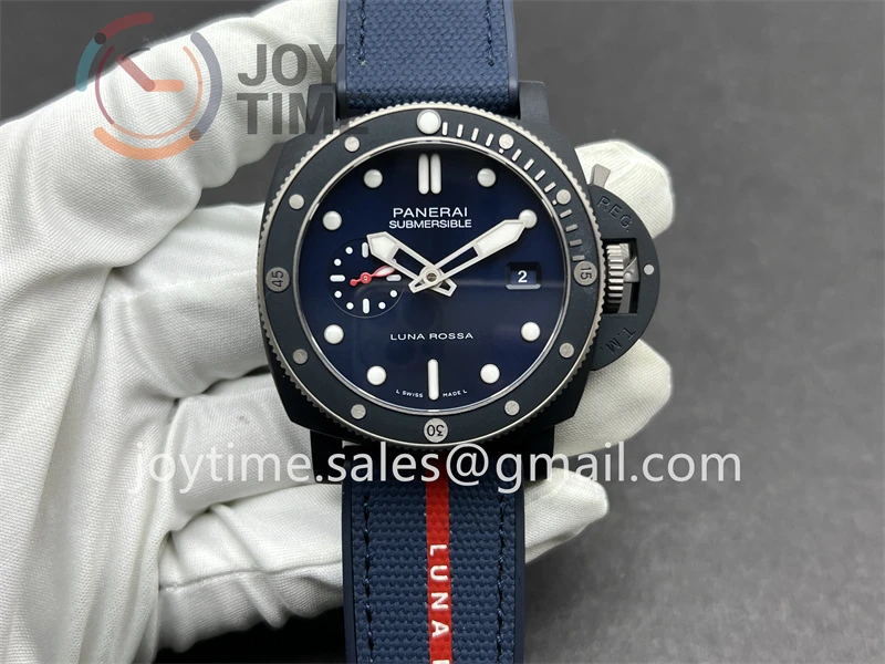 Panerai Pam01466 VSF 1:1 Best Edition Ceramic Case 44mm Nylon Strap P900