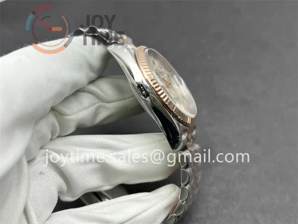 Rolex DateJust VSF 1:1 Best Edition SS 36mm RG Bezel SS/RG Bracelet VS3235