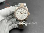 Rolex DateJust VSF 1:1 Best Edition SS 36mm RG Bezel SS/RG Bracelet VS3235