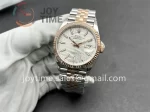 Rolex DateJust VSF 1:1 Best Edition SS 36mm RG Bezel SS/RG Bracelet VS3235
