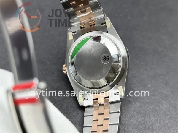 Rolex DateJust VSF 1:1 Best Edition SS 36mm RG Bezel SS/RG Bracelet VS3235